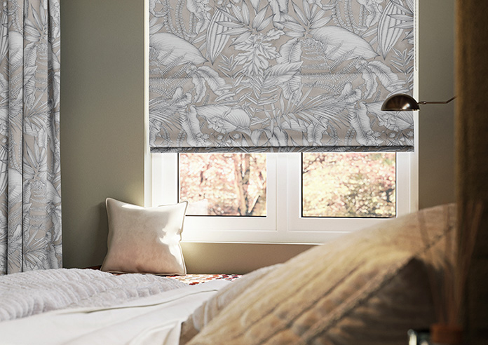 Caicos, Hessian - Roman Blind - Image 5
